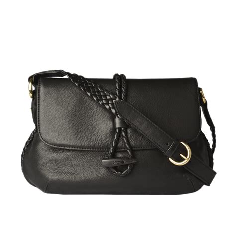 Hidesign Women's Sling Bag (Black) : Amazon.in: Shoes & Handbags