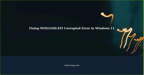 Windows System32 Winload.efi Error 的图像结果
