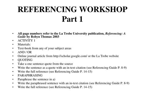 Image result for Harvard References MS PowerPoint