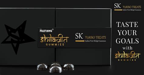 SK Turbo Treats - Shilajit Gummies: First Time in India