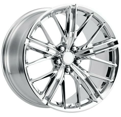 20 inch 20x9" Chevy Camaro ZL1 2017 OE Factory Replica Wheels Chrome Rims 5x120