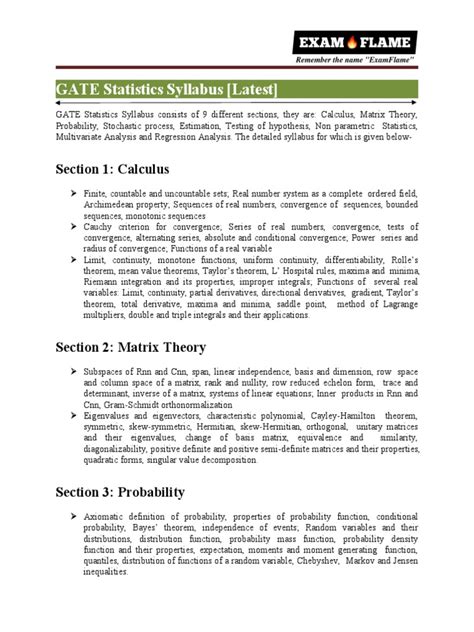 Image result for Gate Mathematics Syllabus