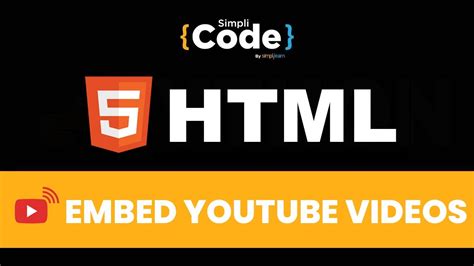 HTML YouTube Code 的图像结果