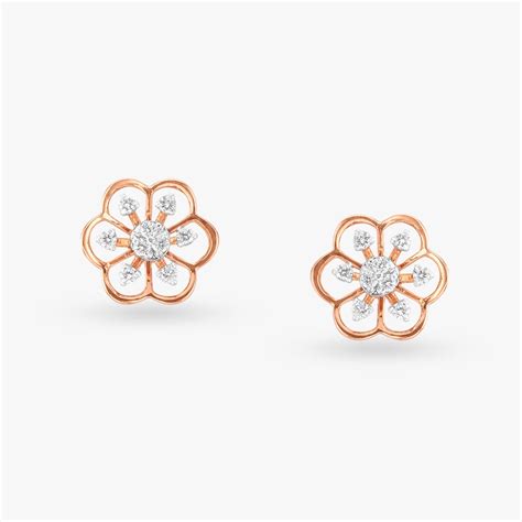 Stud Earrings | Tanishq Online Store