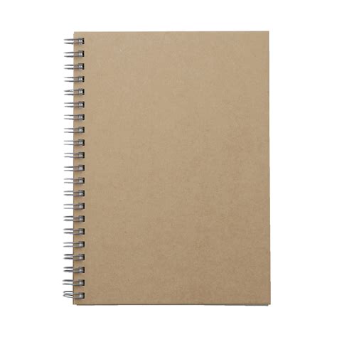 PAPER WIREBOUND NOTEBOOK / PLAIN / BEIGE | MUJI