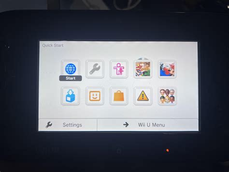 Wii U Tablet Stuck on Quick Start : r/consolerepair