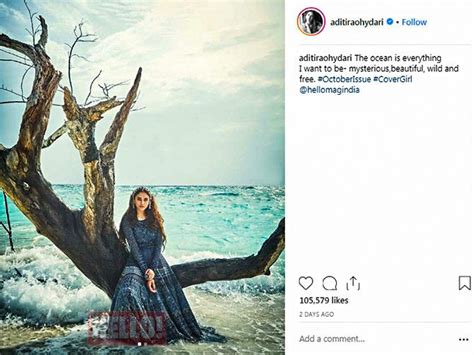 Behold! Aditi Rao Hydari looks breathtaking - Rediff.com Get Ahead