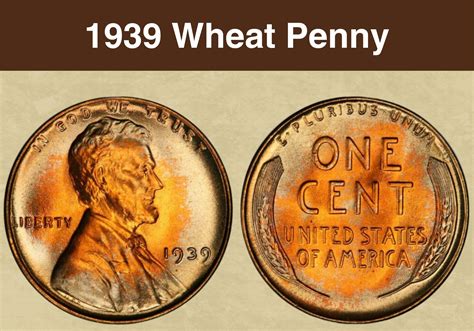 1939 Wheat Penny Coin Value (Errors List, "D", "S" & No Mint Mark Worth ...