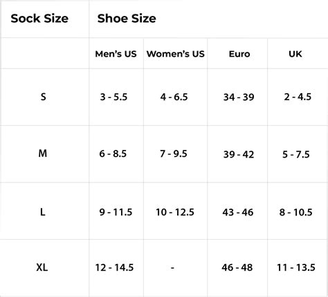 Sock Sizing Guide – Fox River