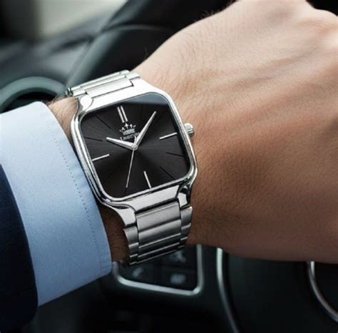 LIMESTONE NEW DESIGNER SQUARE DIAL QUARTZ Analog Watch - For Men - Buy ...