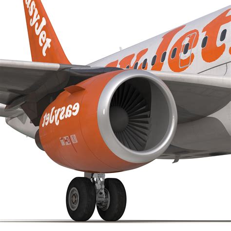 Airbus A318 EasyJet 3D model | 3D Molier International