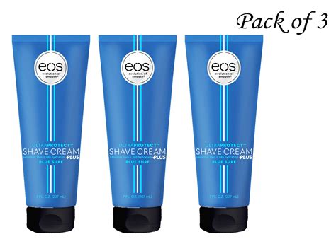 eos UltraProtect™ Men's Shave Cream - Blue Surf , Made for Sensitive ...