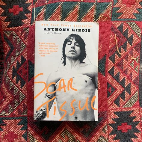 Red Hot Chili Peppers Scar Tissue book by Anthony... - Depop