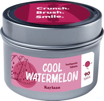 Image result for Watermelon Toothpaste Tablets