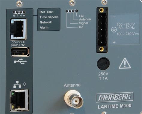 LANTIME M150/GPS : NTP Time Server with GPS Reference Clock for Rail ...