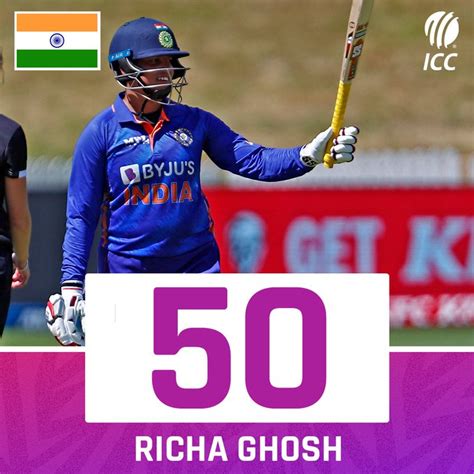 In the ICC Women's ODI Rankings, Richa Ghosh and Deepti Sharma made big ...