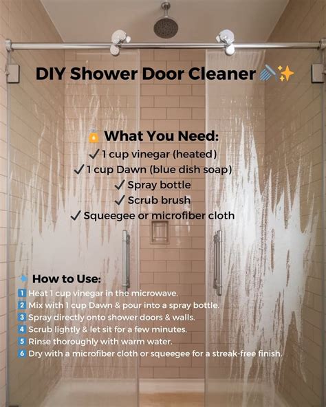 Best Shower Door Cleaner