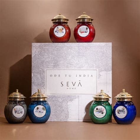 Ode To India Fragrance Candles | Seva Home