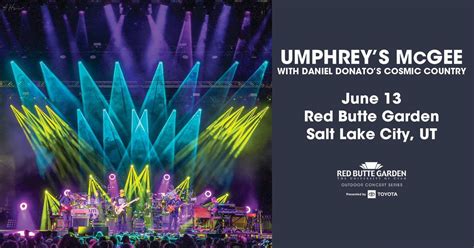 Umphreys McGee | Outdoor Concert Series 2024, Red Butte Garden ...