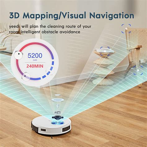 Refurbished Yeedi Vac 2 Pro Robot Vacuum Oscillating | Ubuy India