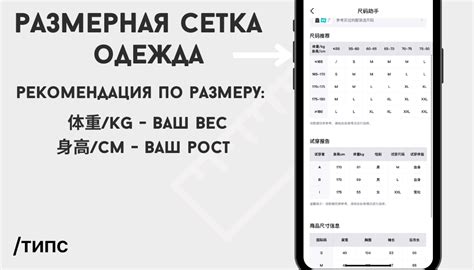 Где в Poizon находится размерная таблица и как ей пользоваться?📏 — Teletype