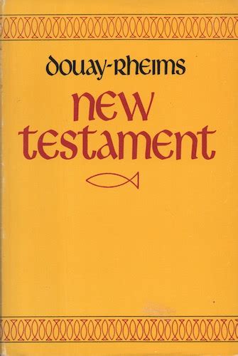 Image result for Douay-Rheims New Testament