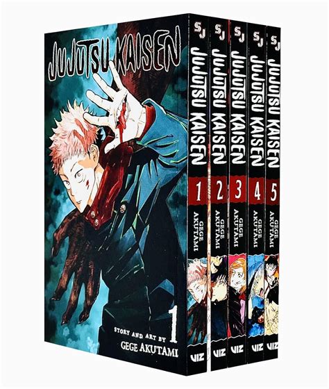 Amazon.com: Jujutsu Kaisen Series Vol 1-5 Books Collection Set By Gege ...