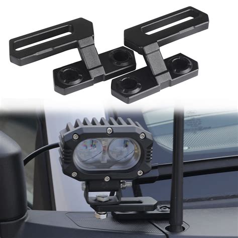 Buy Seven Sparta Dual A-Pillar Light Off-Road Ditch Lights ing Brackets ...