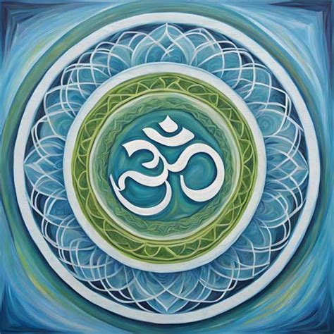 Om Symbol Canvas Wall Painting - Vastu Art for Positive Energy in Pune ...
