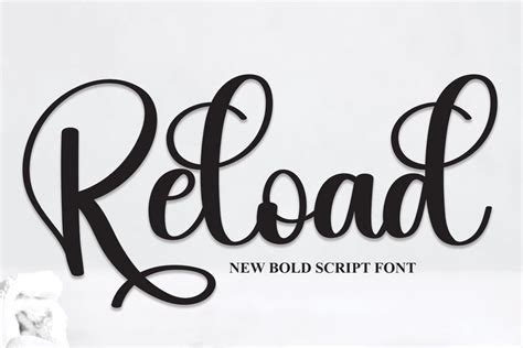Image result for Reload Light Font