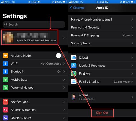 Fix: iMessage signed out