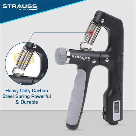 Strauss A-Shape Hand Grip | Adjustable Resistance (10KG -100KG ...