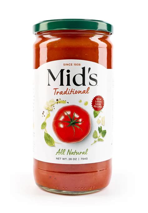 Traditional | Mid's True Sicilian Pasta Sauce