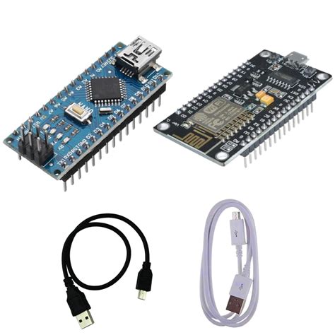 Pnectron Nano Atmega328p and NodeMCU ESP8266 v3 Combo Pack: The ...
