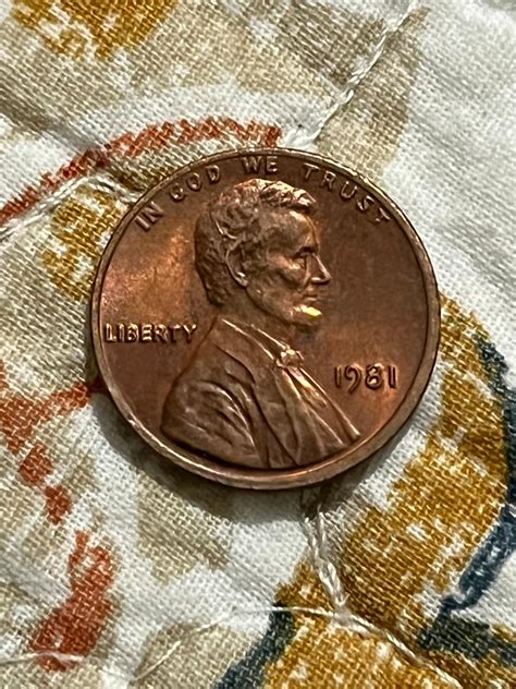 1981 DDO Lincoln Penny US Coin No Mint Mark Gorgeous Coin Highly Rare ...