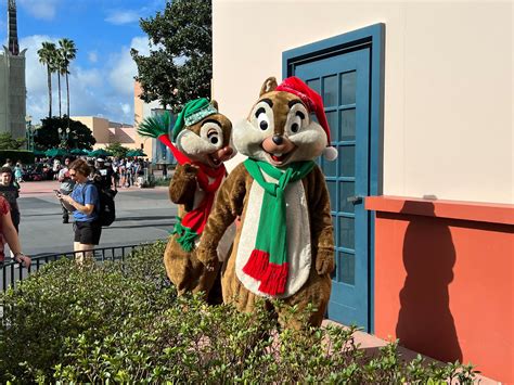 Chip 'n' Dale, Jessie Appearing in Holiday Outfits at Disney's ...
