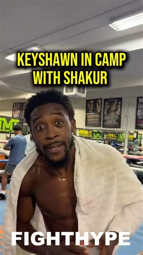 Keyshawn Davis BEGINS TRAINING with Shakur Stevenson for Hitchins Fight 😤