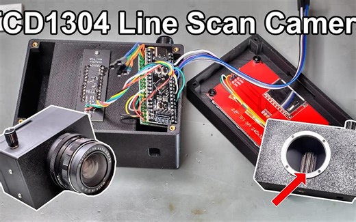 [Curious Scientist] (以上)TCD1304线阵CCD全画幅线阵相机