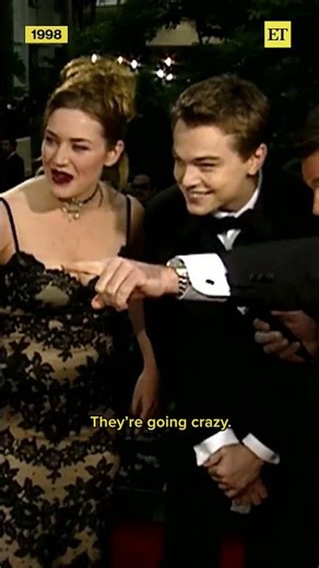Throwback to #leonardodicaprio and #katewinslet at the 1998 #goldenglobes for #titanic
