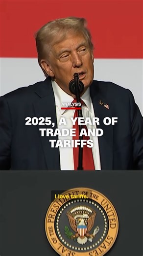 CNN's Anna Cooban analyzes a roller coaster year of trade from the moment President Donald Trump took office in January. | CNN