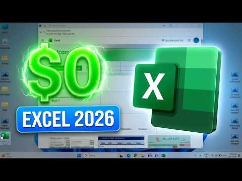 How to Install Microsoft Excel for FREE on Windows (2026)