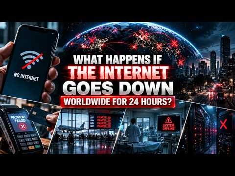 What Happens If the Internet Goes Down Worldwide for 24 Hours?