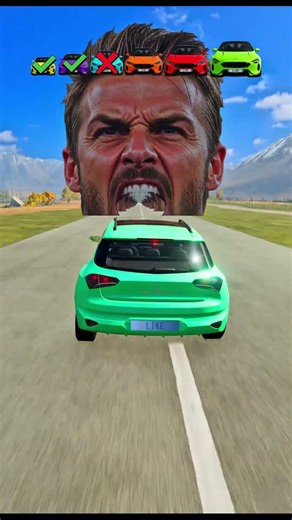 Big & Small Cars vs David Beckham