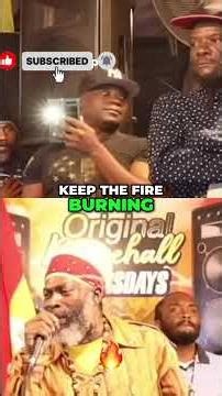 When Capleton Took Over the Stage Like This #reggae #liveperformance