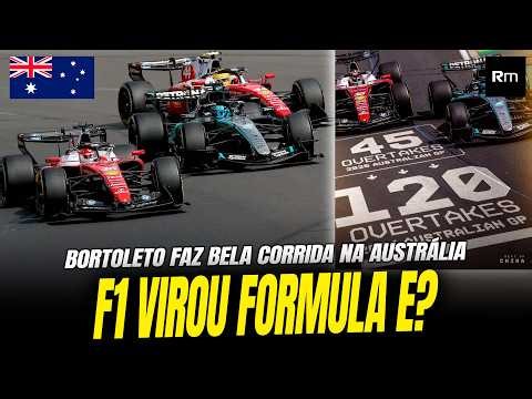 F1 VIROU FORMULA E? 120 ULTRAPASSAGENS NO GP AUSTRÁLIA / BORTOLETO, BEARMAN E LINDBLAD #f1