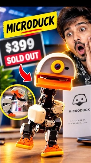 Meet Microduck: The $399 Roller-Skating Robot Duck | Microduck Robot Reaction & Review