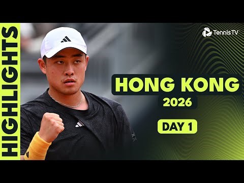 Cilic Kicks Off 2026; Borges, Marozsan & Wu Also Feature | Hong Kong 2026 Day 1 Highlights