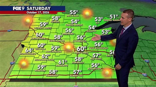 MN weather: Bright and crisp Saturday after a cool start