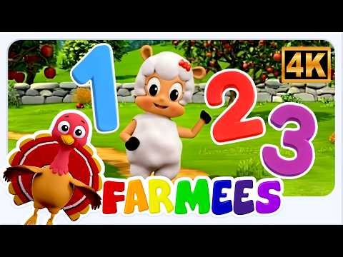Learn to Count 1to 10 with Farmees & MORE Baby Songs