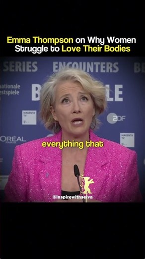 Emma Thompson - The Brainwashing Women Don’t Even Notice 💔
